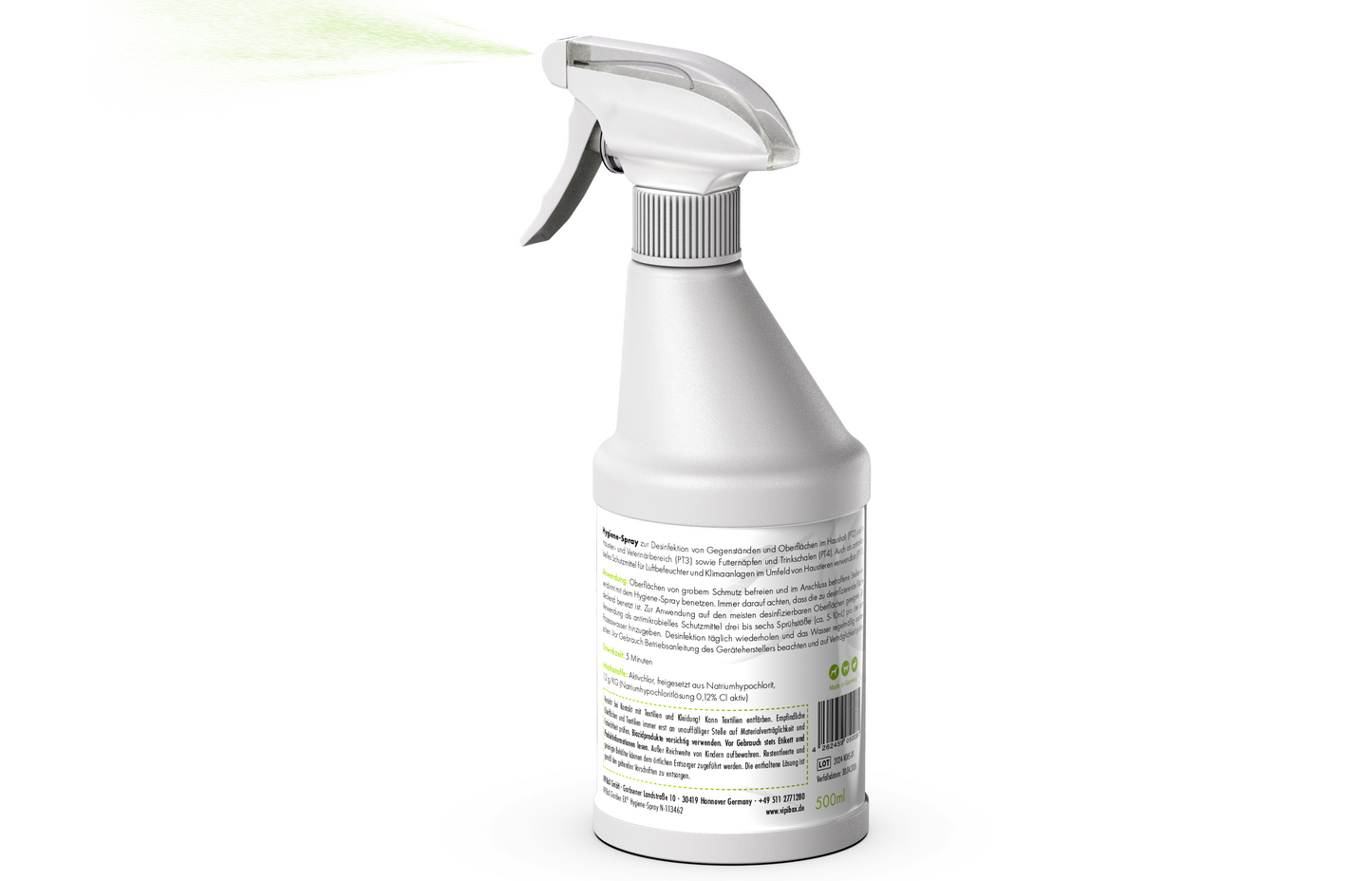 ViPiBaX Giardia EX Spray Hygiénique - 500 ml