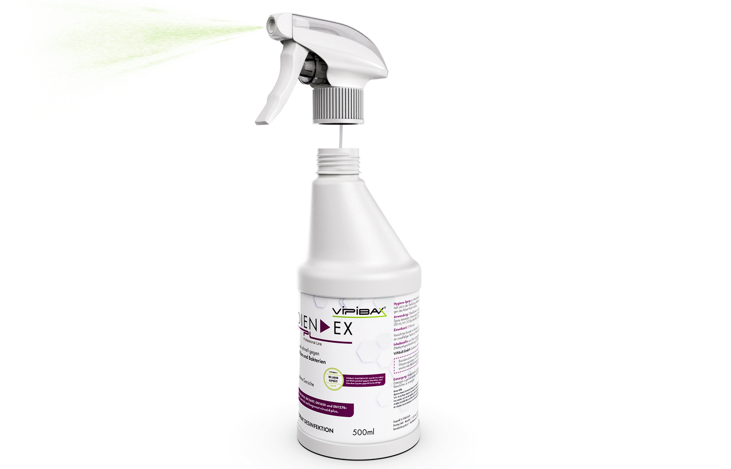 ViPiBaX Giardia EX Spray Hygiénique Ligne Professionnelle - 500 ml