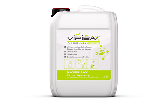 ViPiBaX Giardien EX Nachfüllpack für Hygiene-Spray - 2.5l