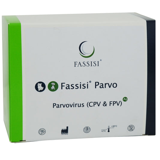 Fassisi® Parvo Schnelltest – Für Hunde und Katzen 5 Tests/Kit