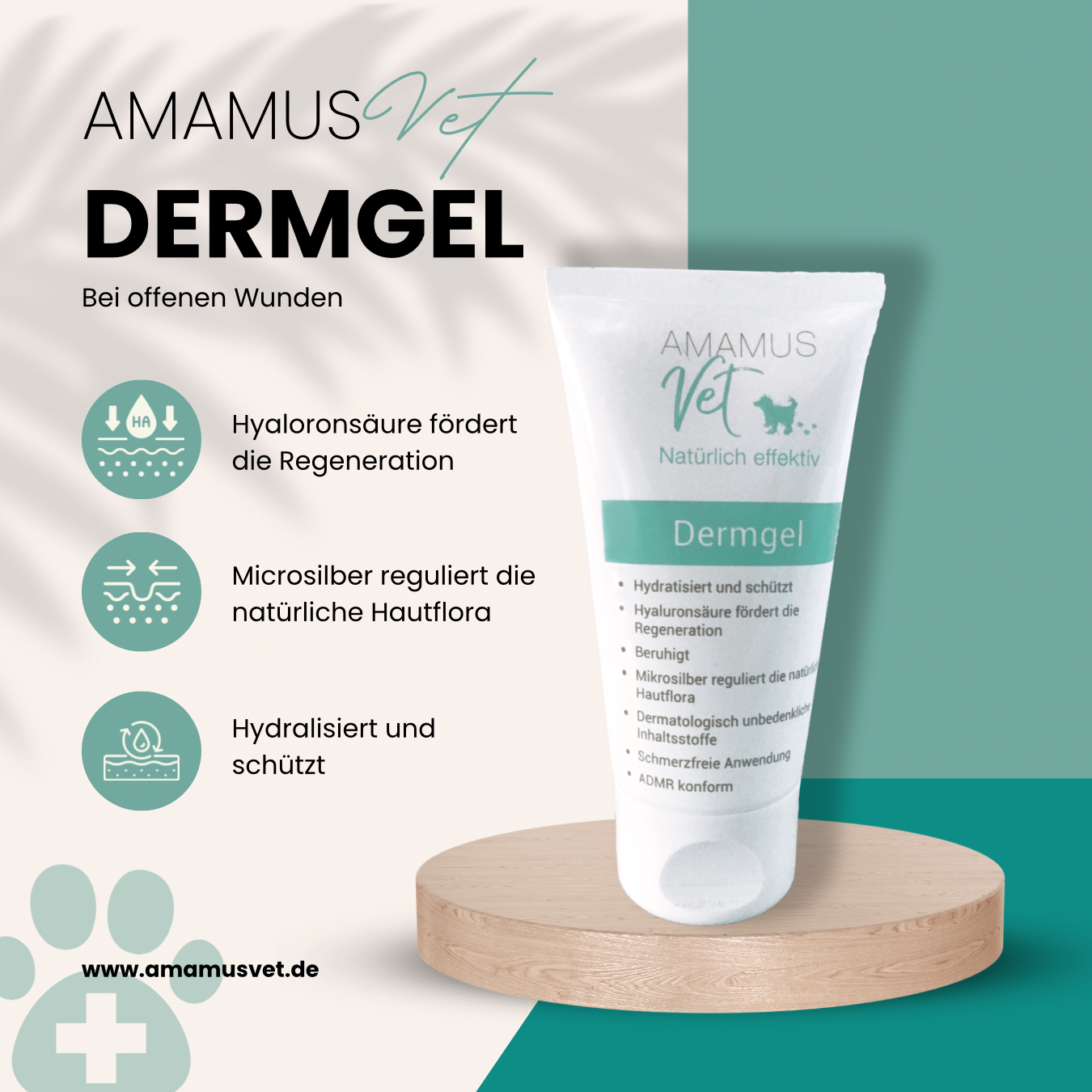 AMAMUS Vet Dermgel 50ml
