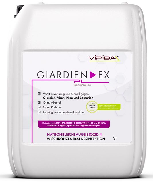 ViPiBaX Giardien EX concentré d'essuyage Ligne Professionnelle - 5l