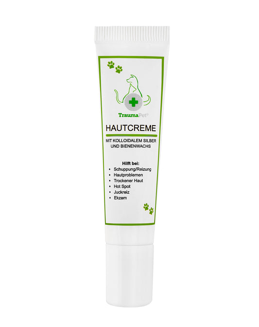 TraumaPet Hautcreme mit kolloidalem Silber und Bienenwachs | Für Tiere