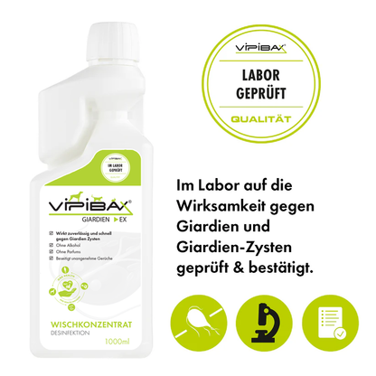 ViPiBaX Giardia EX concentré d'essuyage - 1l