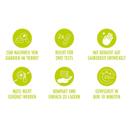 ViPiBaX Giardien Schnelltest, 2 Stk.