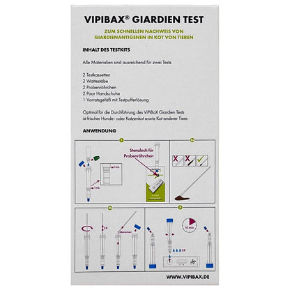 ViPiBaX Giardien Schnelltest, 2 Stk.
